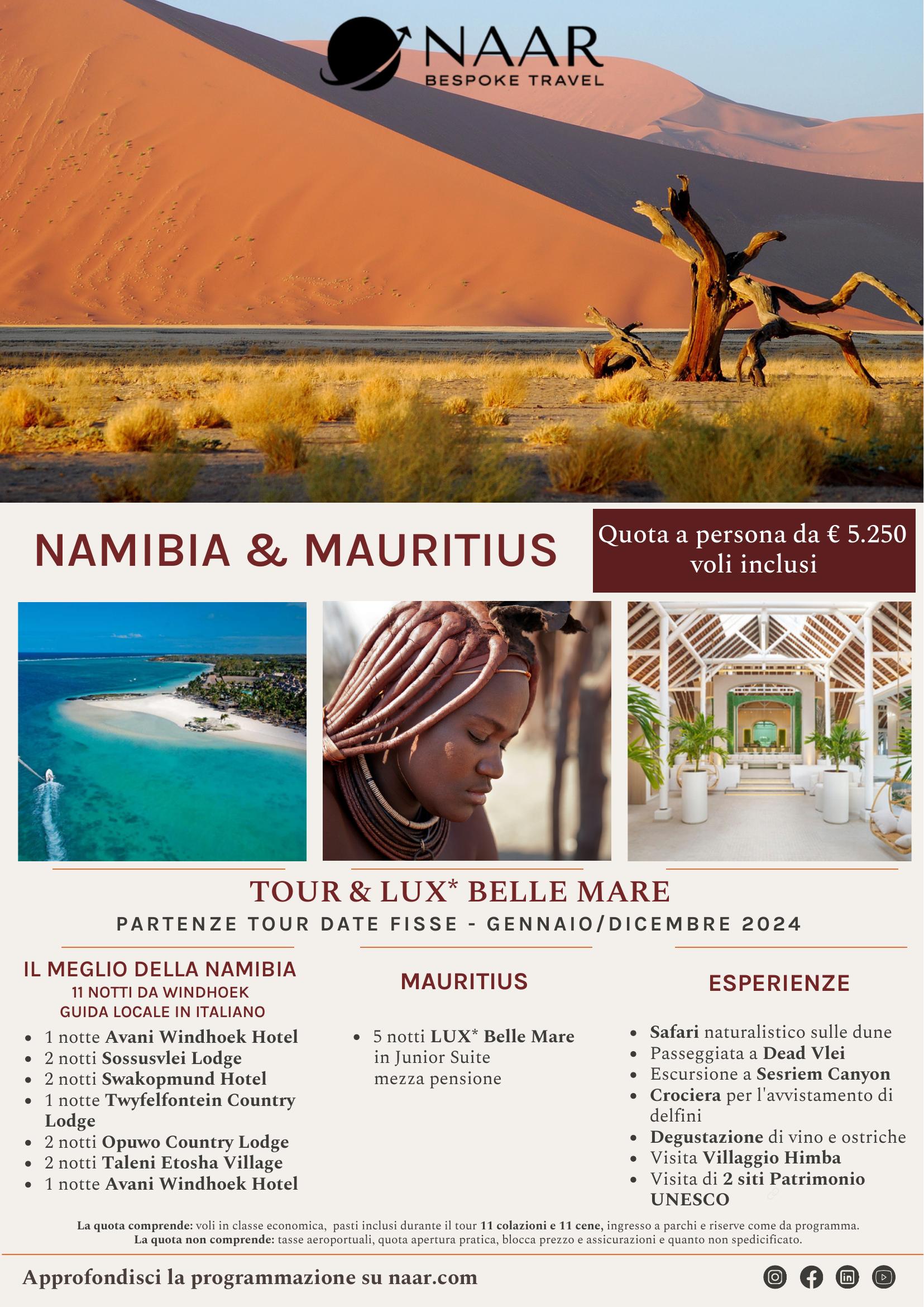 Mauritius , Namibia